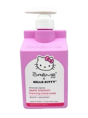 The Crème Shop x Hello Kitty Apple Blossom Foaming Hand Soap 16.9 fl oz / 500 ml